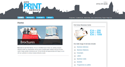 Desktop Screenshot of cityprintsheffield.co.uk